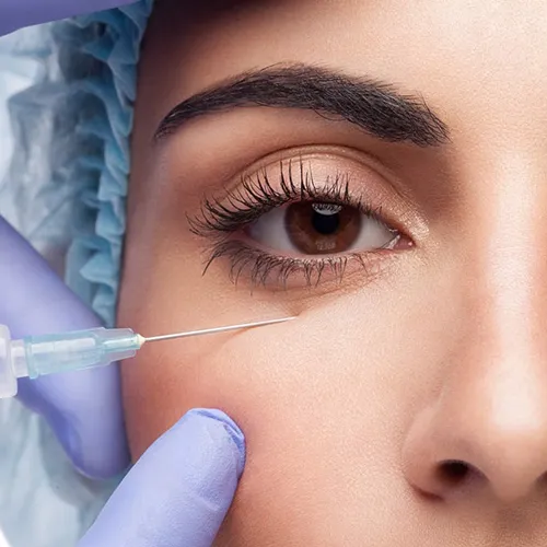 کربوکسی تراپی زیر چشم